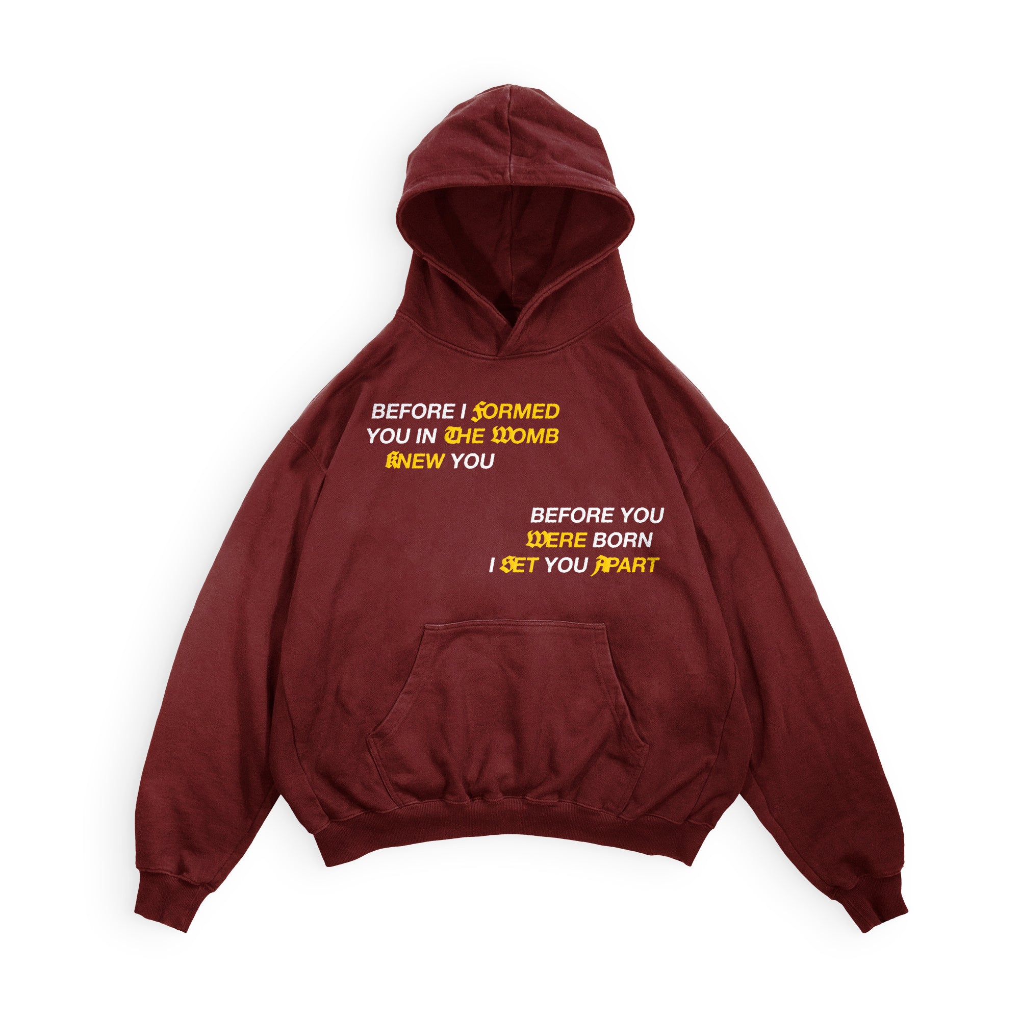 One Of One Hoodie (Maroon)